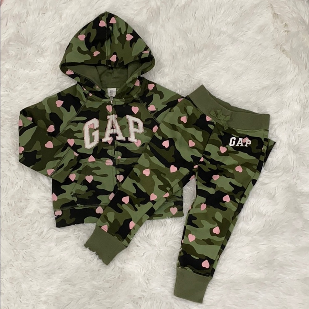GAP Logo Hoodie and Pant Set